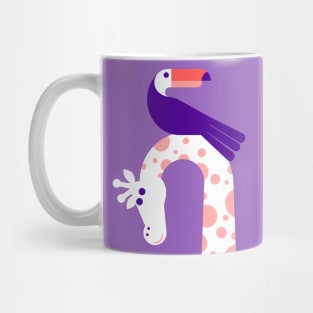 Giraffe Illustration for Kids Mug